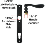 HOPPE / Fuhr Handle Bushing 11/16 Diameter, Plastic - Clear, 649798