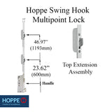 16MM TOP EXTENSION SWING HOOK @ 23.62“ & 46.97”