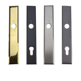 HOPPE MULTIPOINT LOCK HANDLESET -  NONKEYED WITH THUMBTURN, M1643 / 2161N SET - DALLAS CONTEMPORARY INACTIVE
