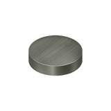 Screw Cover, Round, Flat, 1" Diam