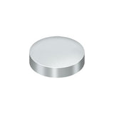 Screw Cover, Round, Flat, 1" Diam