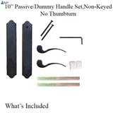 Marvin After Market Handle Trim Set Elegance 10" Arch Passive / Dummy - 395006
