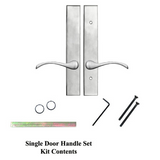 Expressions 12" Square Passive / Dummy Handle Set - 395010