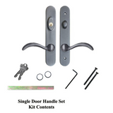 Forgings 10" Round Top Active Keyed Handle Set - 395017