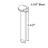 Ashland Tail Piece Assembly For 1-3/4" Door