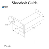 Shootbolt Guide For Wood Application, Square Shape Tip