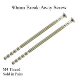 SCREW, METRIC - M4 X 90MM (3.5") BREAK-AWAY, ADJ. LENGTH