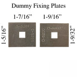 C-5200 Fixing Plate, 1-7/16" x 1-5/16" - Converts Passive to Dummy