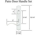 Neuma Non-Keyed Handle Set Special 5-1/4 PZ