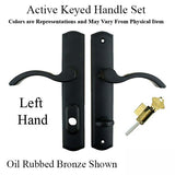 Active Lever Handleset 100 Series, Left Hand - Choose Color