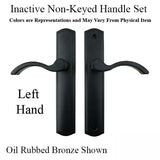 Inactive Handle set 100 Series Lever, C Plate, Left Hand - Choose Color