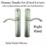 Dummy Handle set 100 Series Lever, C Plate, Right Hand - Choose Color