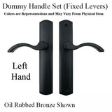 Dummy Handle set 100 Series Lever, C Plate, Left Hand - Choose Color