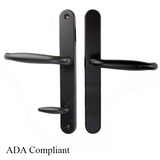 800A Series ADA Compliant Handle, Non-Keyed Active - 395181ADA - Black