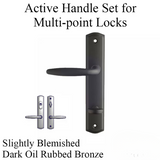 Amesbury Truth Active Keyed Handle Set 800C - for Multipoint Locks - Zinc Material - Dark Oil Rubbed Bronze - 395220z