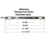 WINKHAUS SLIDING / SLIDER DOOR STRIKE PLATE - SS