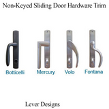 Fontana Keyed Entry, Winkhaus 1.75 Sliding Door Hardware Trim