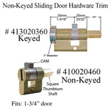 Botticelli Inactive Pull Patio, 1.75 Sliding Door Hardware