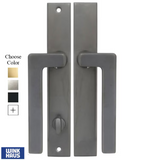 Miami Style Sliding Patio Door Handle Set Non Keyed with Thumb Turn Right Hand