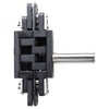AGB 3D Adjustable Concealed Hinge - 60kg Self-Close Function, Stainless Steel