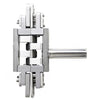 AGB 3D Adjustable Concealed Hinge - 60kg Self-Close Function, Stainless Steel