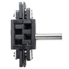 AGB 3D Adjustable Concealed Hinge - 80kg Self-Close Function, Stainless Steel