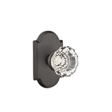 Emtek 8058 GLASS - Knobsets With #8 Rosette Dummy, Pair