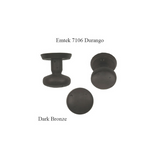 EMTEK 7106 WINCHESTER KNOB, DURANGO HANDLE IN DARK BRONZE