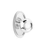 Emtek 8120 DESIGNER BRASS - Knobsets With Oval Rosette Passage Set