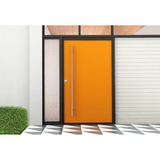 Emtek 86190 Modern Steel Round Long Door Pull With 72" Door Pull With Round Shape