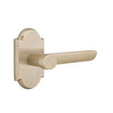 Emtek 7108 SANDCAST BRONZE - LEVERSETS With #1 Rosette Passage Set