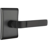 Emtek 5211 MODERN DESIGNER BRASS - LEVERSETS With Neos Rosette Privacy Set