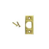 Emtek Faceplate & Screws For Standard or 28 Degree Rotation Latches, Square Corners