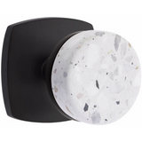 Emtek 5316 Select Brass Knob With Conical Stem And Urban Modern Rosette Passage Set