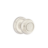Emtek 8101 DESIGNER BRASS - Knobsets With Rope Rosette Passage Set