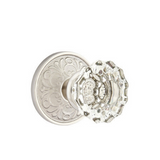 Emtek 8106 GLASS - Knobsets With Lancaster Rosette Passage Set