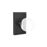 Emtek 5112 MODERN DESIGNER BRASS KNOBSETS With Modern Rectangular Rosette Passage Set