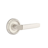 Emtek 8101 CLASSIC BRASS LEVERSETS With Rope Rosste Passage Set
