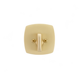 Emtek 8580 Urban Modern Single Sided Deadbolt - Brass