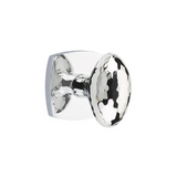 Emtek 5326 MODERN DESIGNER BRASS KNOBSETS With Urban Modern Rosette Privacy Set