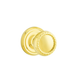 Emtek 8200 DESIGNER BRASS - Knobsets With Regular Rosette Privacy Set