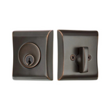 Emtek 8475 Neos Deadbolt - Modern Brass - Single Cylinder