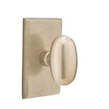 Emtek 7204 SANDCAST BRONZE - KNOBSETS With #3 Rosette Privacy Set
