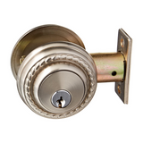 Emtek 8464 Rope Deadbolt - Brass - Single Cylinder