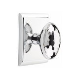 Emtek 5211 MODERN DESIGNER BRASS KNOBSETS With Neos Rosette Privacy Set