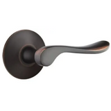 Emtek 5057 MODERN CLASSIC BRASS - LEVERSETS With Modern Rosette Dummy, Pair
