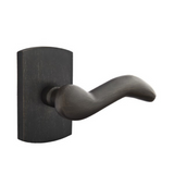 Emtek 7100 SANDCAST BRONZE - LEVERSETS With #4 Rosette Passage Set