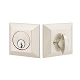 Emtek 8478 Quincy Deadbolt - Classic Brass - Single Cylinder