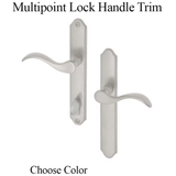 Multi-point Lock Handle Trim, 6109 Inactive - Choose Color