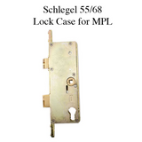 Schlegel 55/68 Mortise Lock Case only, Active Euro Version - New Style